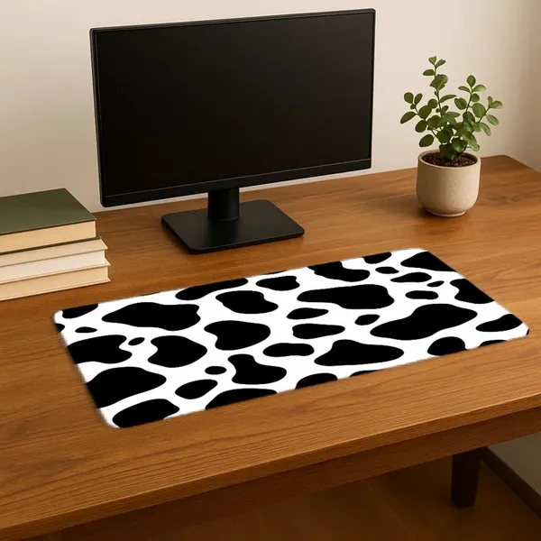 Sigma_One_Cow_Spots_Print_Extended_Mouse_Pad_23X11_Inch