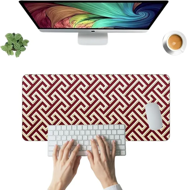 Sigma_One_Signature_Knot_Printed_Extended_Keyboard_Mouse_Pad