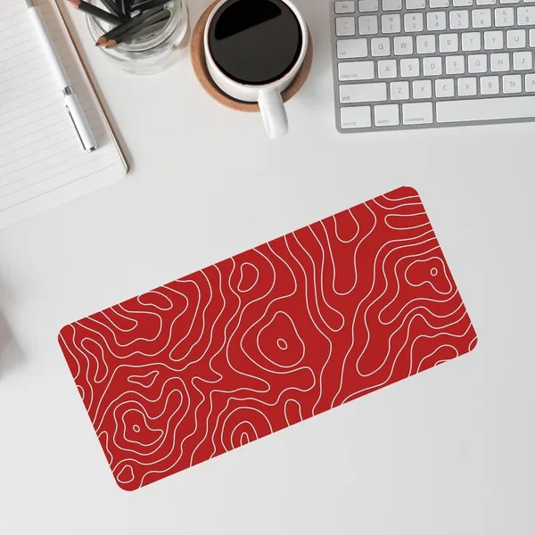 Sigma_One_Red_Abstract_Topographic_Extended_Keyboard_Mouse_Pad