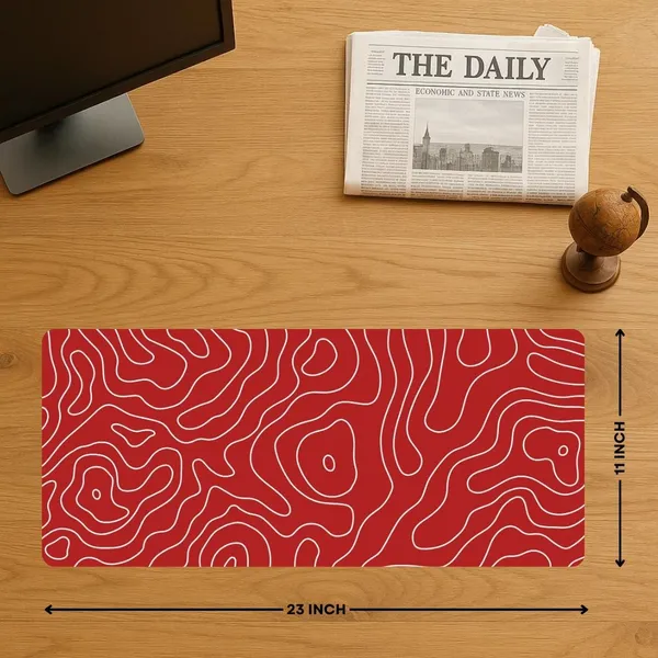 Sigma_One_Red_Abstract_Topographic_Extended_Keyboard_Mouse_Pad