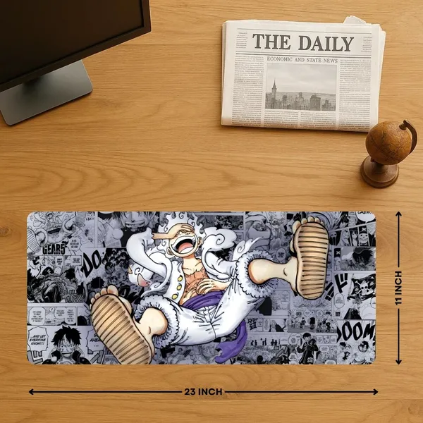 Sigma_One_Luffy_Gear_5_Anime_Extended_Mouse_Pad_23X11_Inch_Non-Slip_Base