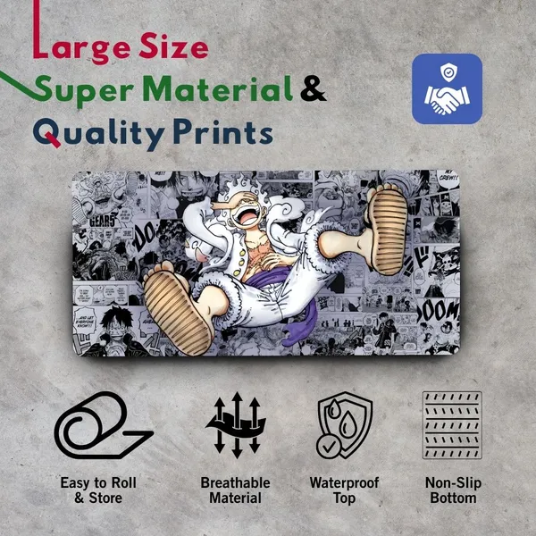 Sigma_One_Luffy_Gear_5_Anime_Extended_Mouse_Pad_23X11_Inch_Non-Slip_Base
