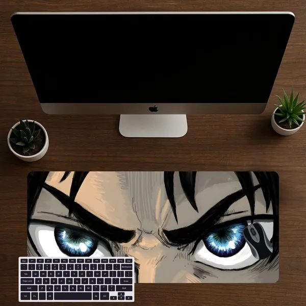 Sigma_One_Anime_Angry_Eren_Eyes_Extended_Desk_Mat_23X11_Inch
