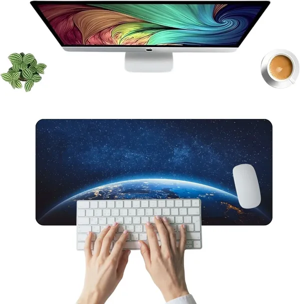 Sigma_One_Earth_Curve_Night_Sky_Extended_Desk_Mat_23X11_Inch