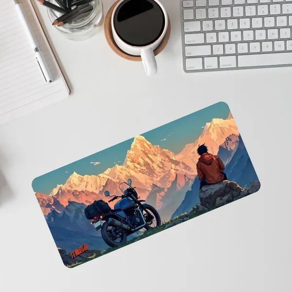 Sigma_One_Mountain_Biker_Extended_Desk_Mat_23X11_Inch