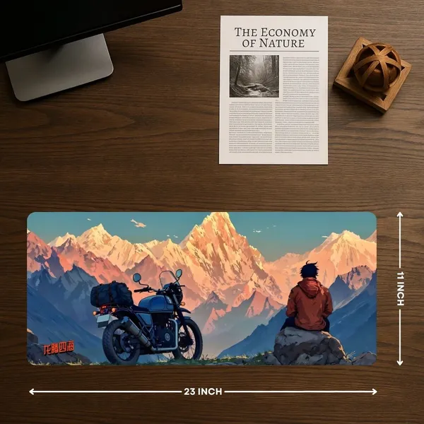 Sigma_One_Mountain_Biker_Extended_Desk_Mat_23X11_Inch
