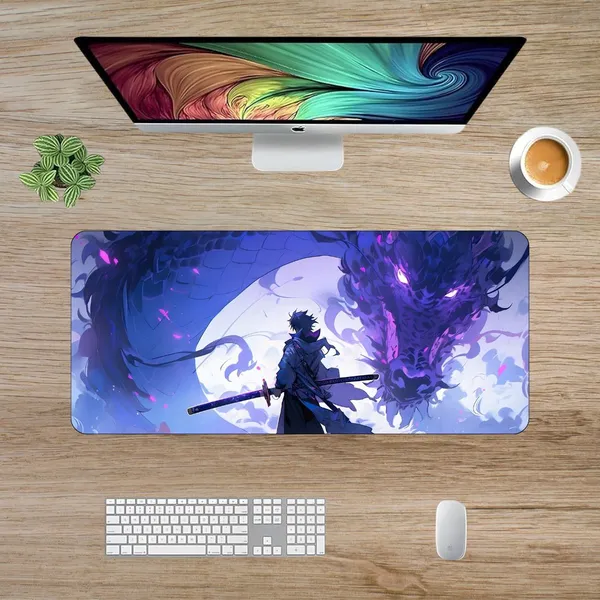 Sigma_One_Anime_Samurai_Dragon_Extended_Mouse_Pad_23X11_Inch