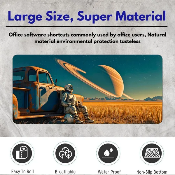 Sigma_One_Galaxy_Astronaut_Space_Extended_Mouse_Pad_23X11_Inch_Non-Slip_Base