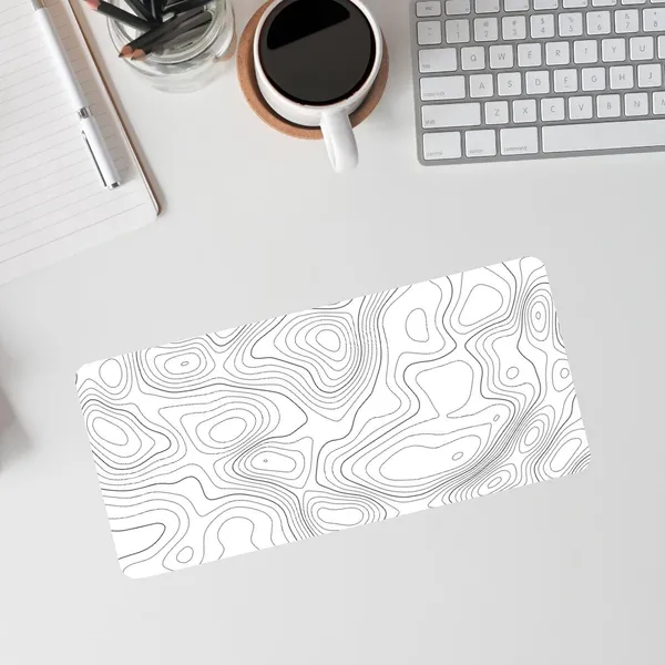 Sigma_One_Topographic_Contour_Line_Minimal_Extended_Mouse_Pad_23X11_Inch