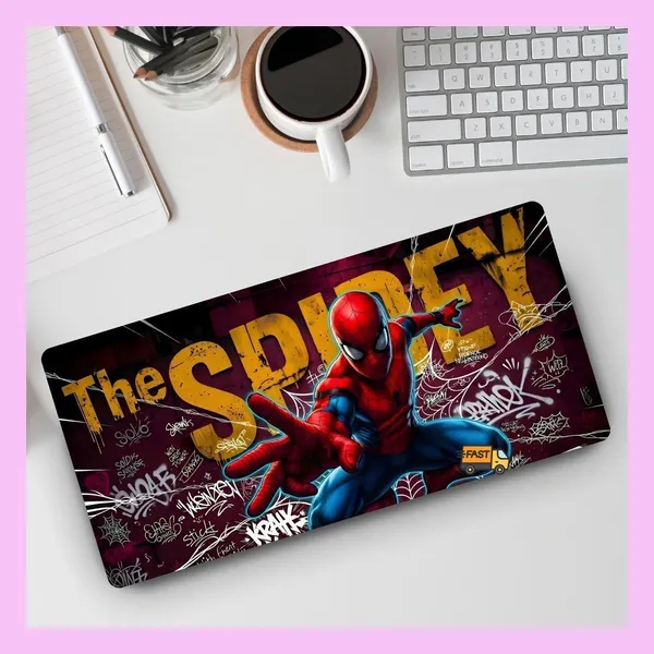 Sigma_One_Spiderverse_Graffiti_Strike_Extended_Desk_Mat_23X11_Inch