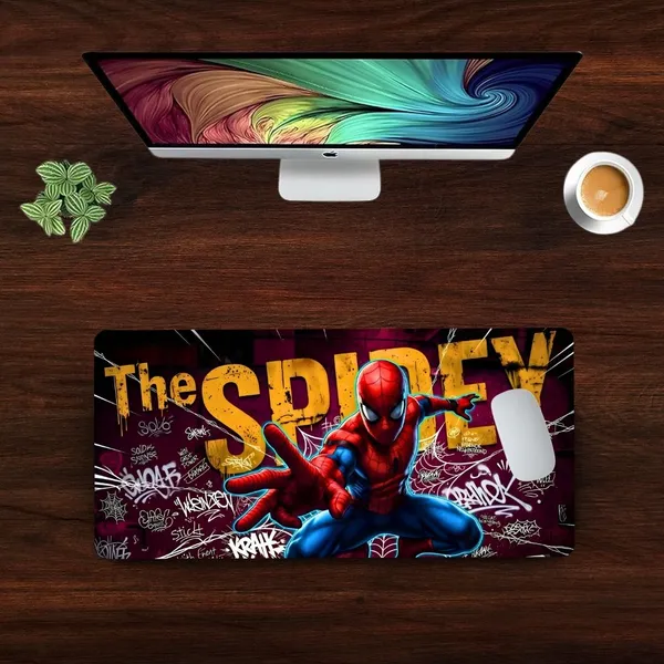 Sigma_One_Spiderverse_Graffiti_Strike_Extended_Desk_Mat_23X11_Inch