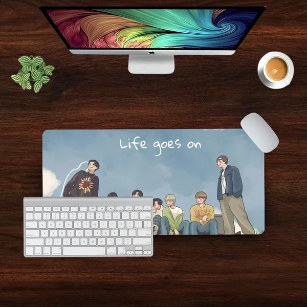 Sigma_One_Multicolor_Extended_Desk_Mat_Non-Slip_Rubber_Base_23X11_Inch