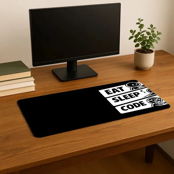 Sigma_One_Coding_Design_Extended_Mouse_Pad__Black_White