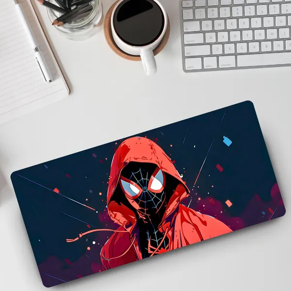 Sigma_One_Red_Hooded_Masked_Hero_Art_Extended_Mouse_Pad__Non-Slip
