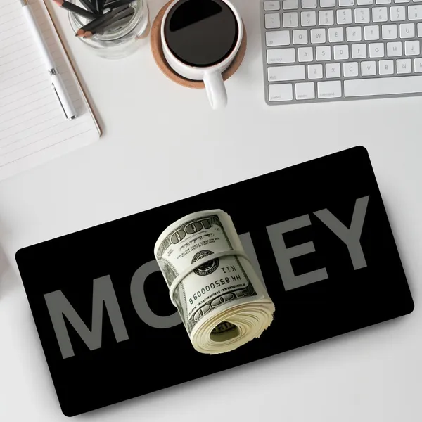 Sigma_One_Money_Roll_Typography_Graphic_Extended_Mouse_Pad