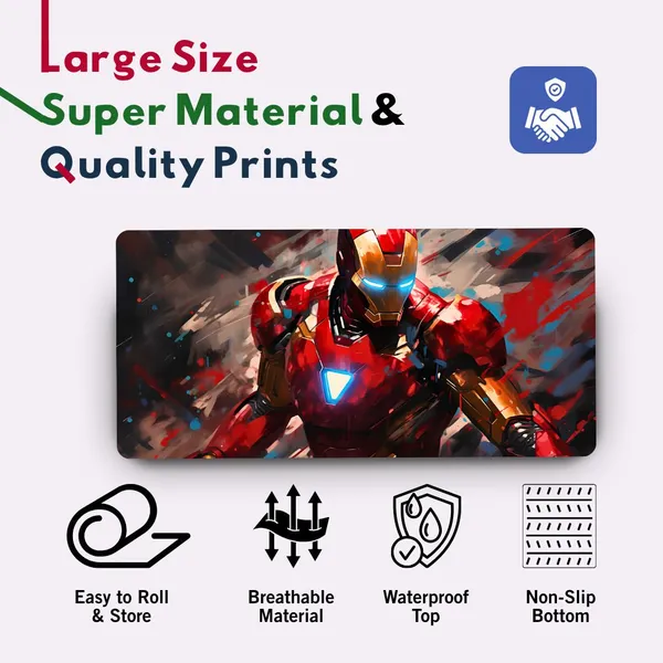 Sigma_One_Red_Gold_Armored_Hero_Graphic_Extended_Mouse_Pad