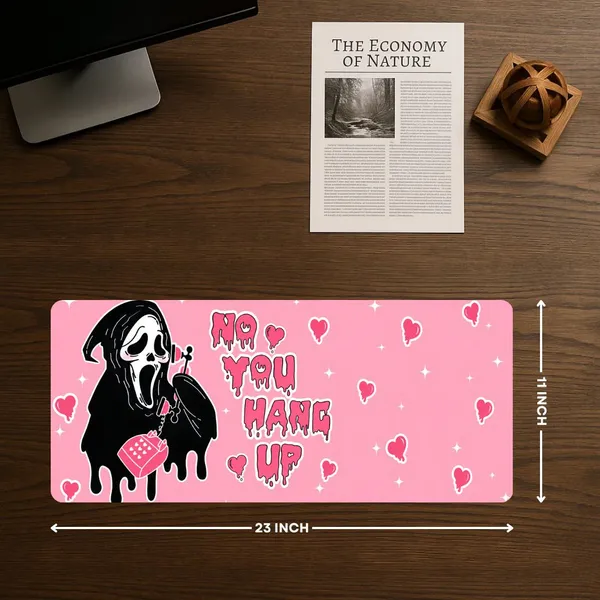 Sigma_One_Pink_Hang_Up_Horror_Graphic_Extended_Mouse_Pad_58X28_Cm_Non-Slip