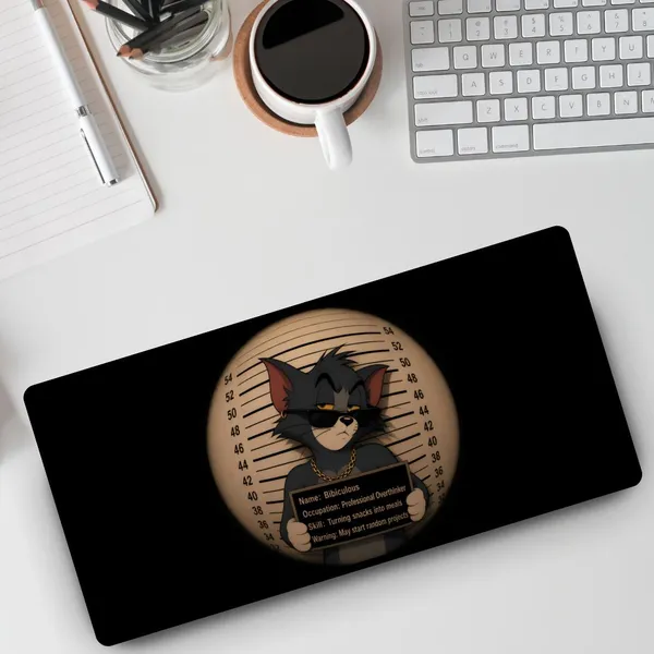 Sigma_One_Cartoon_Cat_Trophy_Extended_Mouse_Pad__Black_Brown