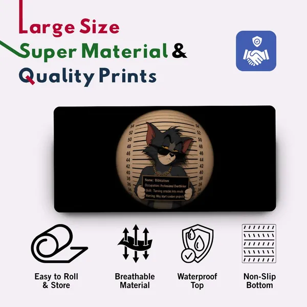 Sigma_One_Cartoon_Cat_Trophy_Extended_Mouse_Pad__Black_Brown