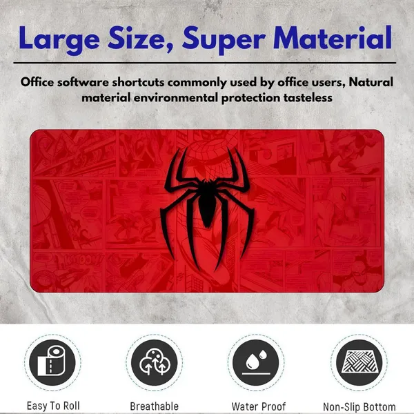 Sigma_One_Spider_Theme_Print_Extended_Keyboard_Mouse_Pad_Multicolor