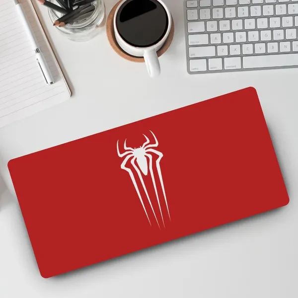 Sigma_One_Red_Spider_Logo_Minimal_Extended_Mouse_Pad_23X11_Inch_Non-Slip_Base