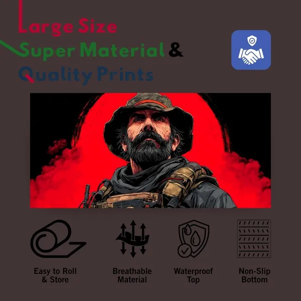 Sigma_One_Tactical_Army_Warrior_Red_Smoke_Extended_Desk_Mat_23X11_Inch