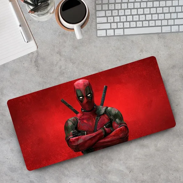 Sigma_One_Red_Masked_Mercenary_Katana_Extended_Desk_Mat_23X11_Inch