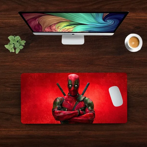 Sigma_One_Red_Masked_Mercenary_Katana_Extended_Desk_Mat_23X11_Inch