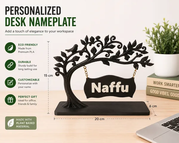 Black_Wood_Plastic_Desk_Nameplate_Pack_Of_2