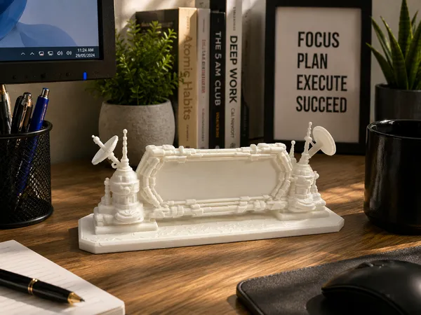 White_Space_Theme_Decorative_Desk_Name_Plate