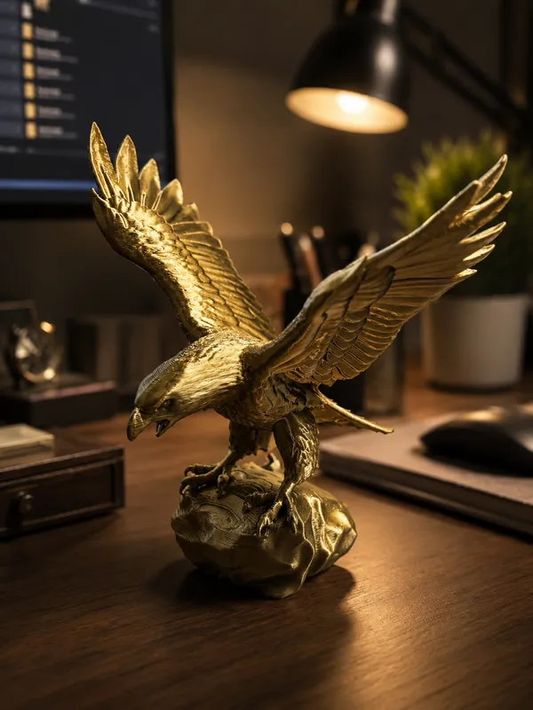 Gold_Metal_Resin_Showpiece_Figurine