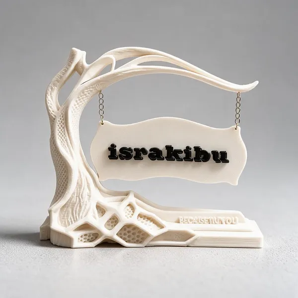 White_Wood_Plastic_Desk_Decor___Nameplate