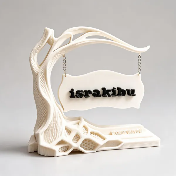 White_Wood_Plastic_Desk_Decor___Nameplate