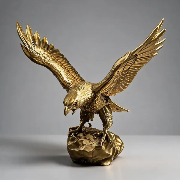 Gold_Metal_Resin_Showpiece_Figurine