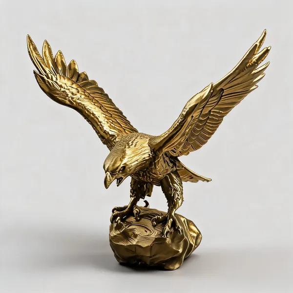 Gold_Metal_Resin_Showpiece_Figurine