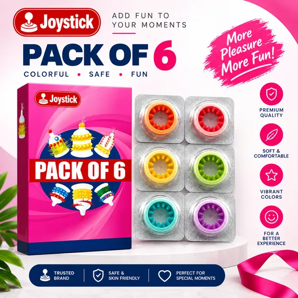 Joystick_Multicolour_Condoms_Pack_Of_6