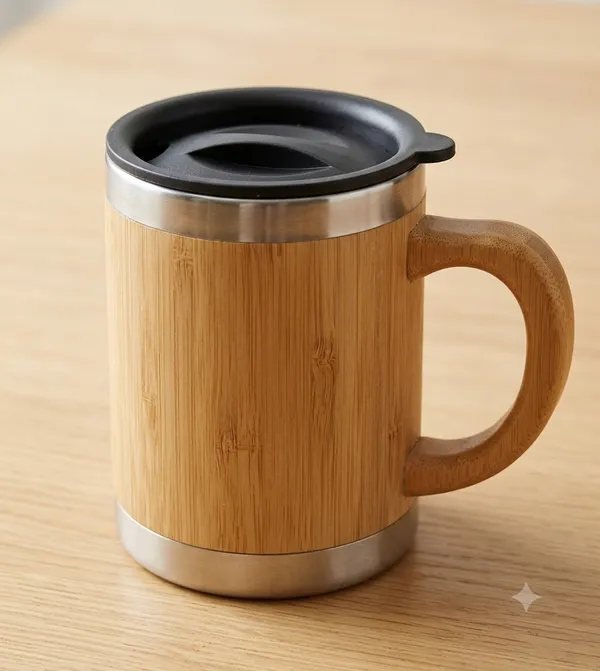 Bamboo_Wood_Grain_Lidded_Mug_Set_With_Metallic_Rim