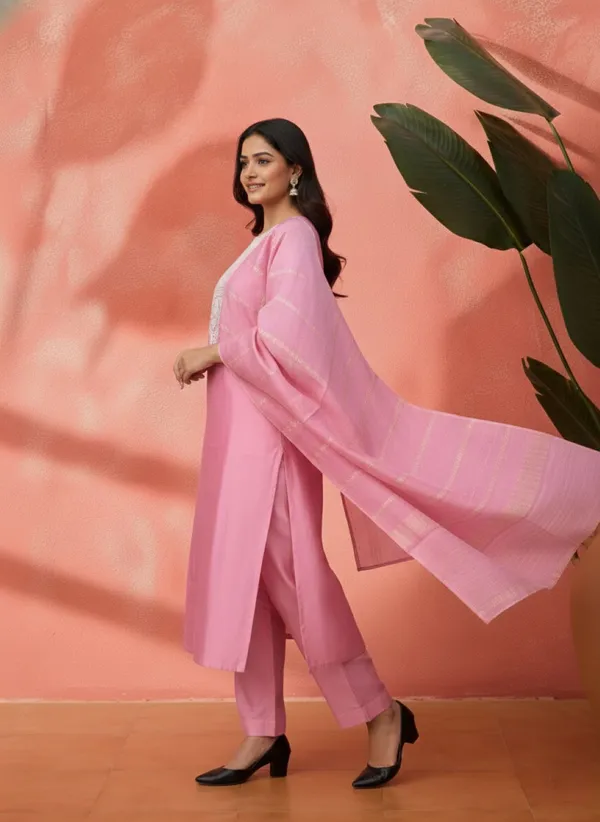 Pink_Cotton_Embroidered_Straight_Kurta_Set_For_Women