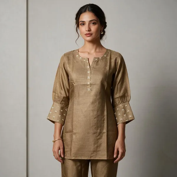 Gold_Dola_Silk_Straight_Kurta_Pant_Set_For_Women