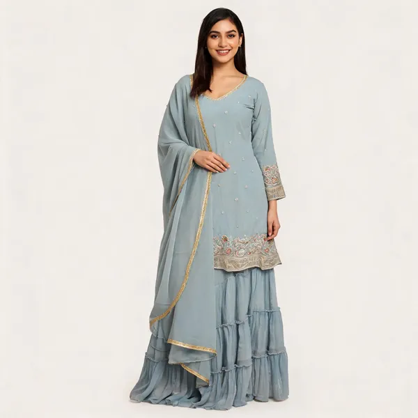 Light_Blue_Dola_Silk_Embroidered_Anarkali_Suit_Set_For_Women