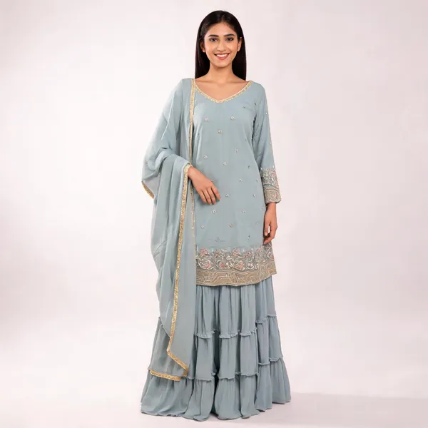 Light_Blue_Dola_Silk_Embroidered_Anarkali_Suit_Set_For_Women