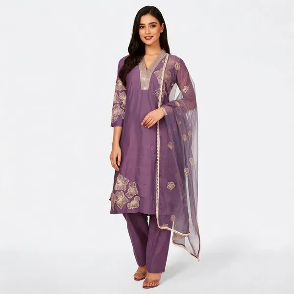 Purple_Cotton_Embroidered_Straight_Kurta_Suit_Set_For_Women