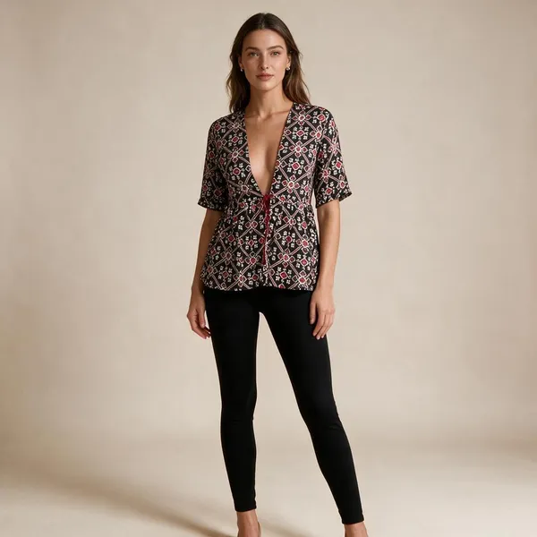 Black_Chanderi_Silk_Printed_Peplum_Top_For_Women