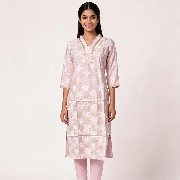 White_Cotton_Embroidered_Straight_Kurta_Set_For_Women