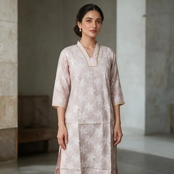 White_Cotton_Embroidered_Straight_Kurta_Set_For_Women