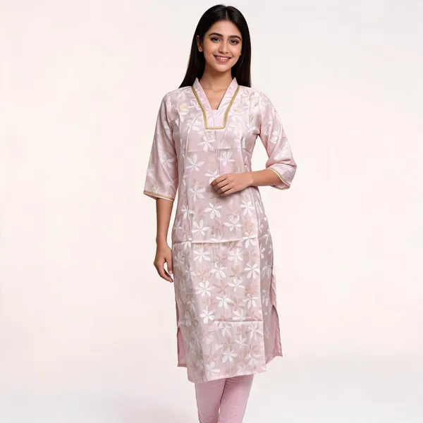 White_Cotton_Embroidered_Straight_Kurta_Set_For_Women