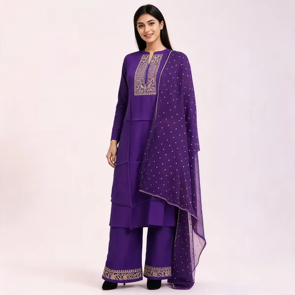 Purple_Rayon_Embroidered_Ethnic_Kurta_Set_For_Women