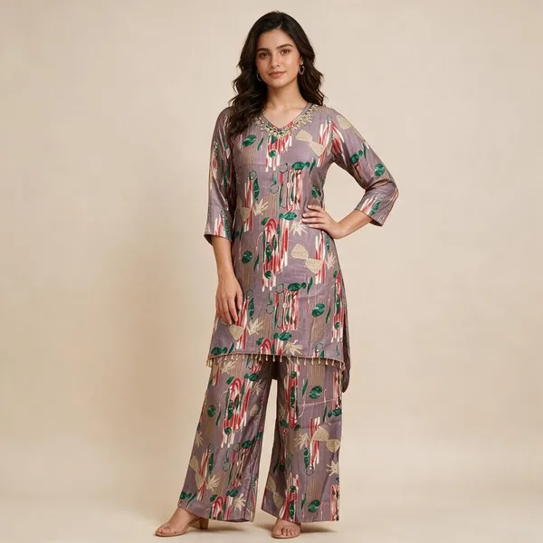 Mauve_Rayon_Printed_Straight_Kurta_Palazzo_Set_For_Women