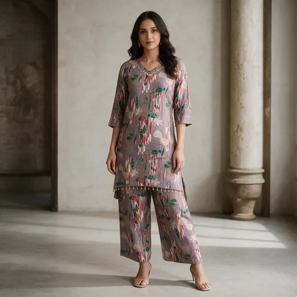 Mauve_Rayon_Printed_Straight_Kurta_Palazzo_Set_For_Women