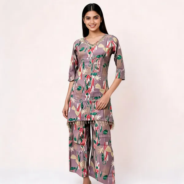 Mauve_Rayon_Printed_Straight_Kurta_Palazzo_Set_For_Women